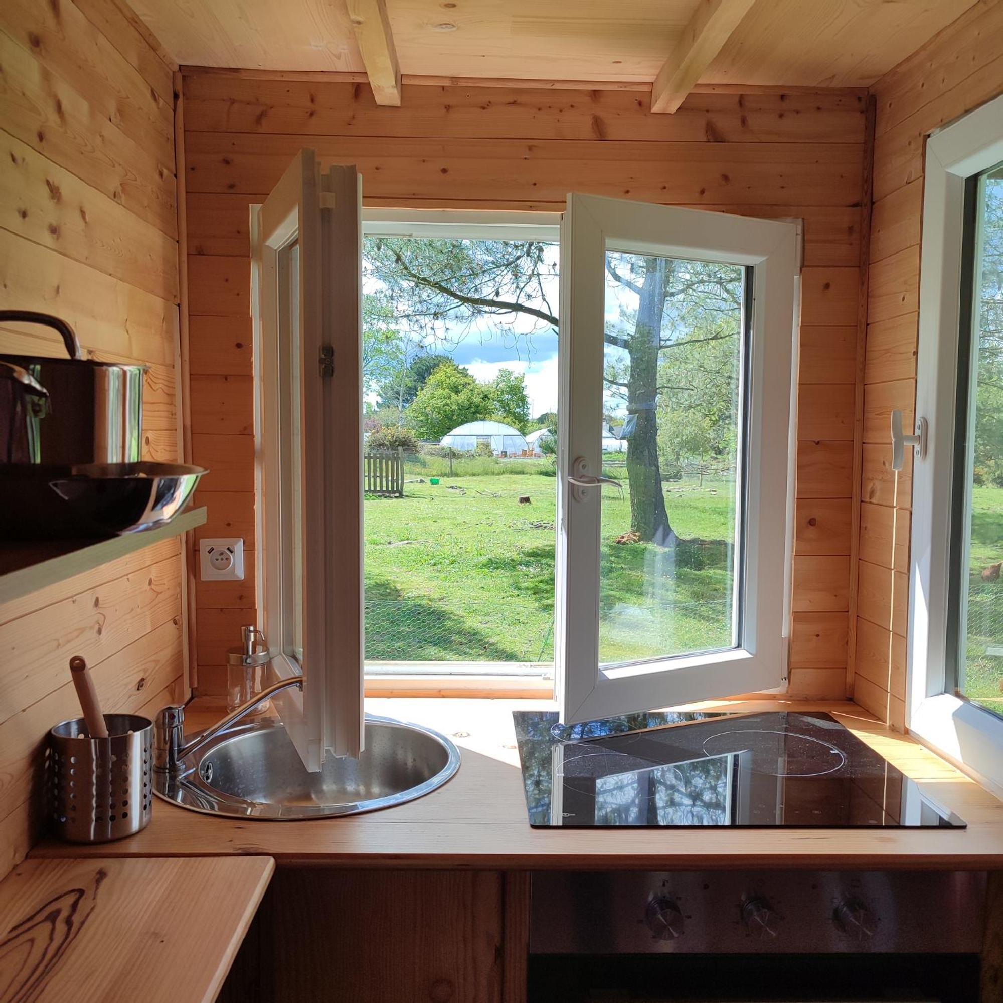 Nuit Insolite En Tiny House Questembert Eksteriør bilde